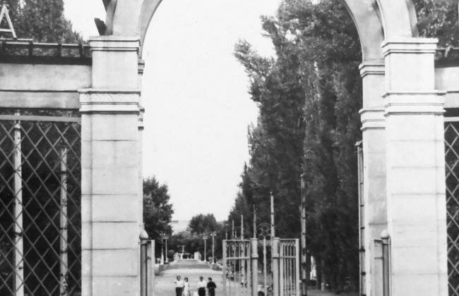 Ворота головного входу. 1958 р